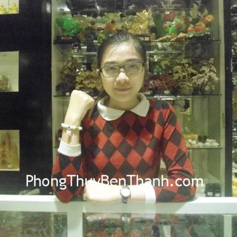 Chị Phúc - khách hàng mua chuỗi tỳ hưu Phỉ Thúy S5033