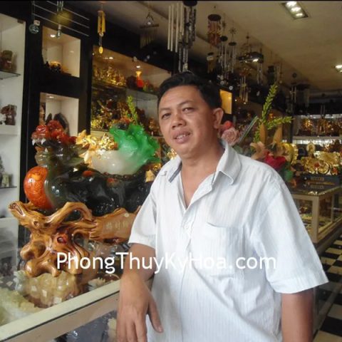Anh Khánh - khách hàng mua Tỳ hưu chiêu tài nạp phước E012