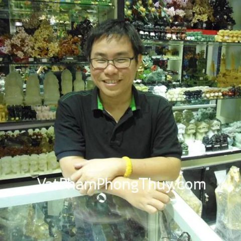 Anh Khánh - khách hàng mua vòng tay hổ phách S5002-20533