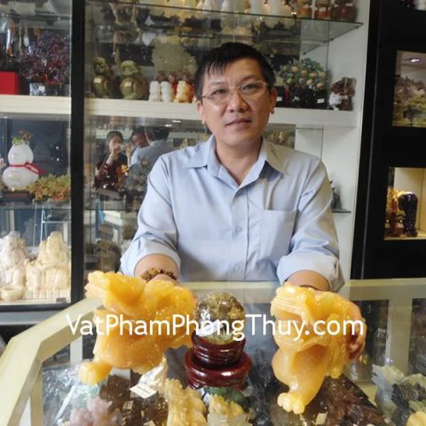 Anh Phong - Khách hàng Quả cầu thạch anh vàng đặc biệt QC212-S4-10893