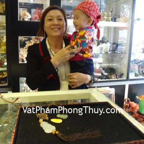 Anh Kiên - khách hàng mua tỳ hưu kéo cải H123G