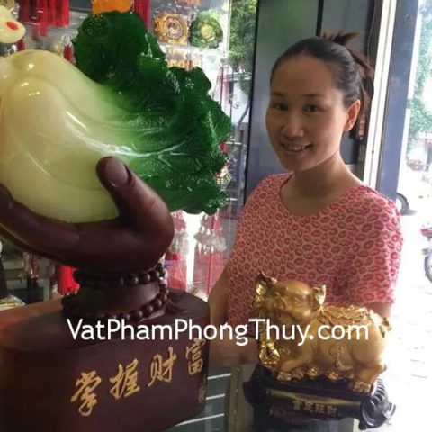 Chị Oanh- Khách hàng mua Bắp Cải và Heo phong thuỷ H180G, H384G