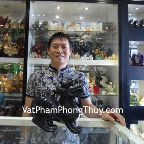 Anh Chánh - Khách hàng mua Tỳ hưu Bắc Kinh đen khủng BKD-L