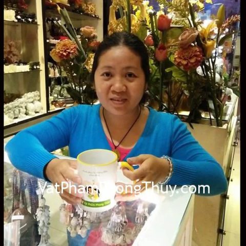 Chị Ngọc - khách hàng mua chuỗi thạch anh trắng S6220-1229, phật bản mệnh đá  mắt mèo tuổi Dậu S6339-7 và mặt quan âm hắc ngà S6076