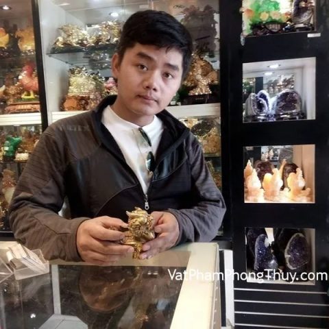 Anh Thanh - khách hàng mua tỳ hưu đồng 6 tấc D211