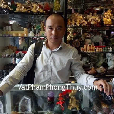 Anh Cường - khách hàng mua quả cầu thạch anh tím GM142 và xâu tiên mai hoa CC1130