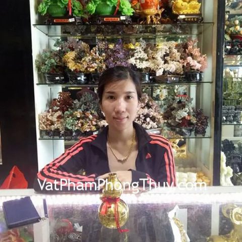 Chị Trâm - khách hàng mua hồ lô đồng D208