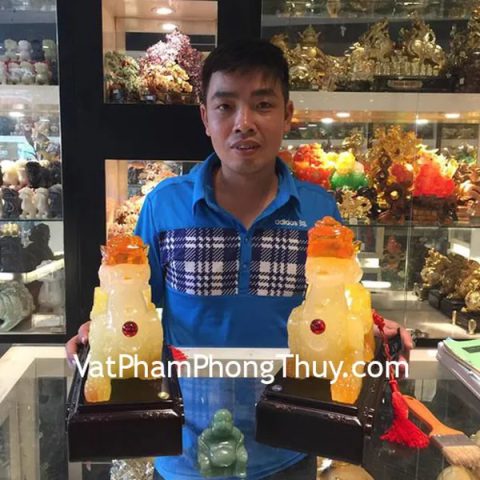Anh Tùng - khách hàng mua cặp tỳ hưu G168A