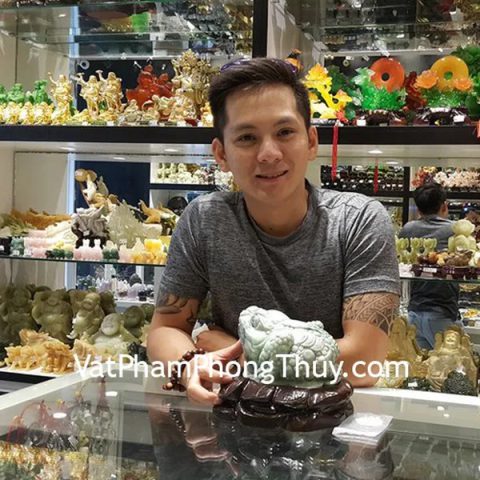 Anh Tuấn - khách hàng mua thiềm thừ ngọc phỉ thúy NS168