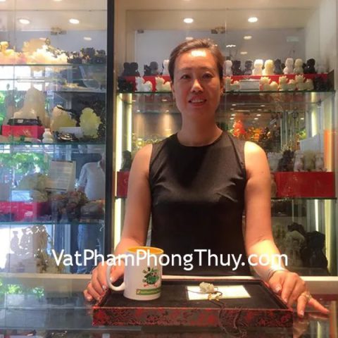 Chị Phượng- Khách hàng mua Tỳ hưu ngọc Phỉ Thúy S2003