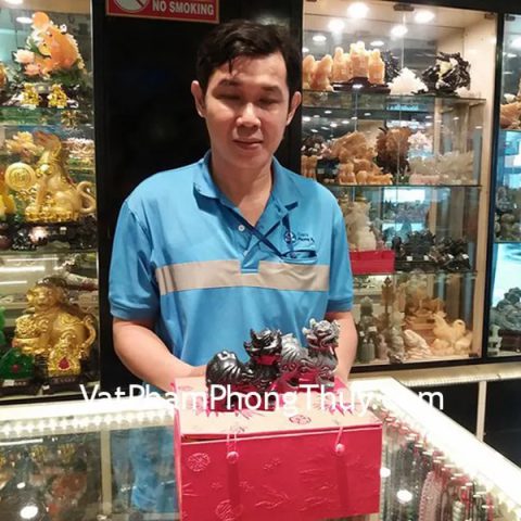 Anh Hiếu - Khách hàng mua Tỳ hưu bắc kinh đen chuẩn BKD-S