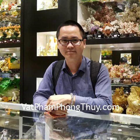 Anh Thế - khách hàng mua chuỗi mặt trăng S6648-S3-2939 và chuỗi thạch anh tóc đen S6388-S3-6172