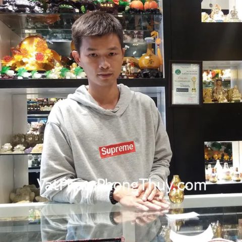 Anh Nhựt - khách hàng mua chuỗi thạch anh tóc đen tuyền S6751-3401, móc khóa tỳ hưu S6018 và hồ lô đồng trung D207