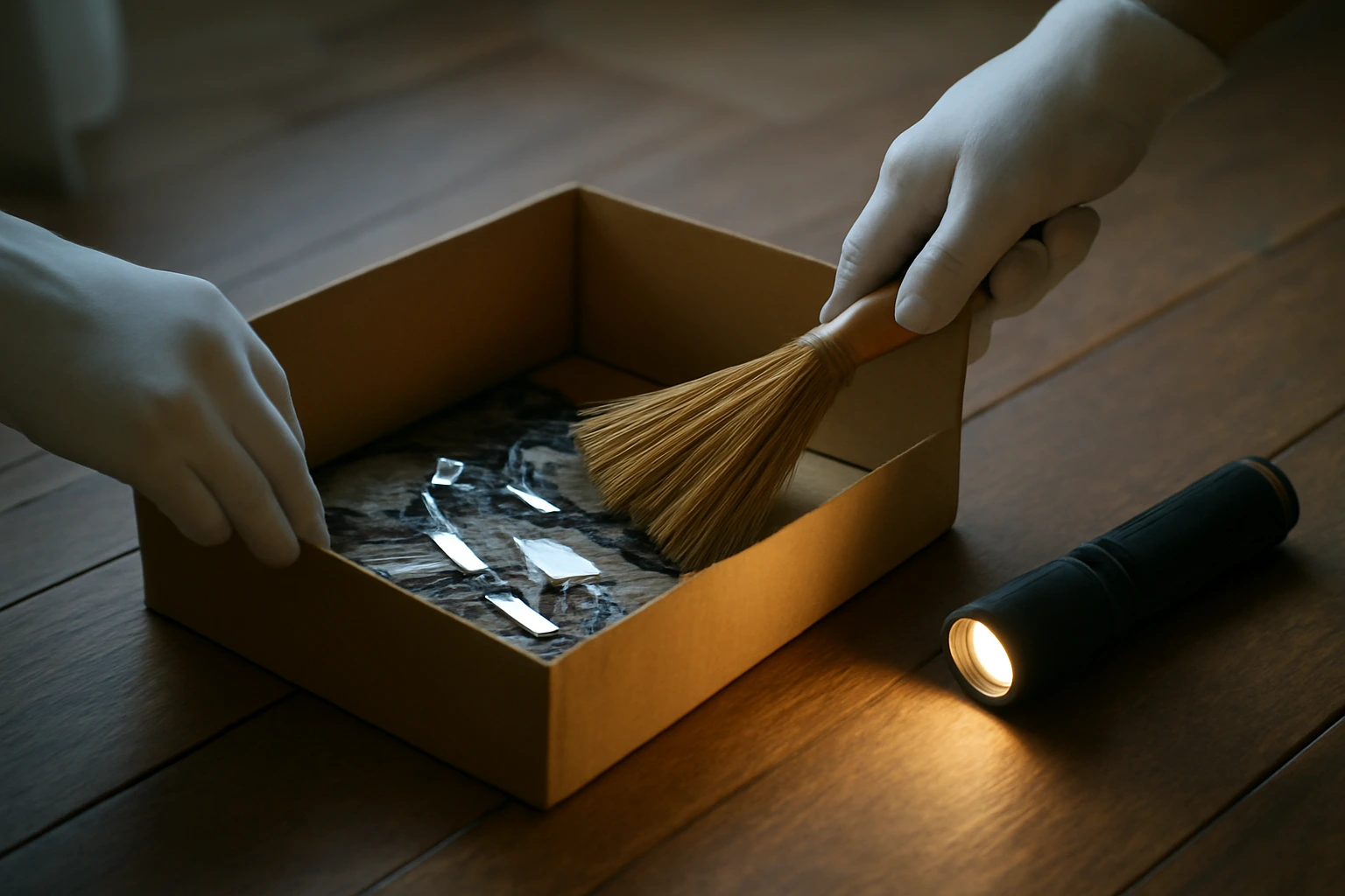 Gương vỡ: dọn an toàn và chuyện bảy năm xui