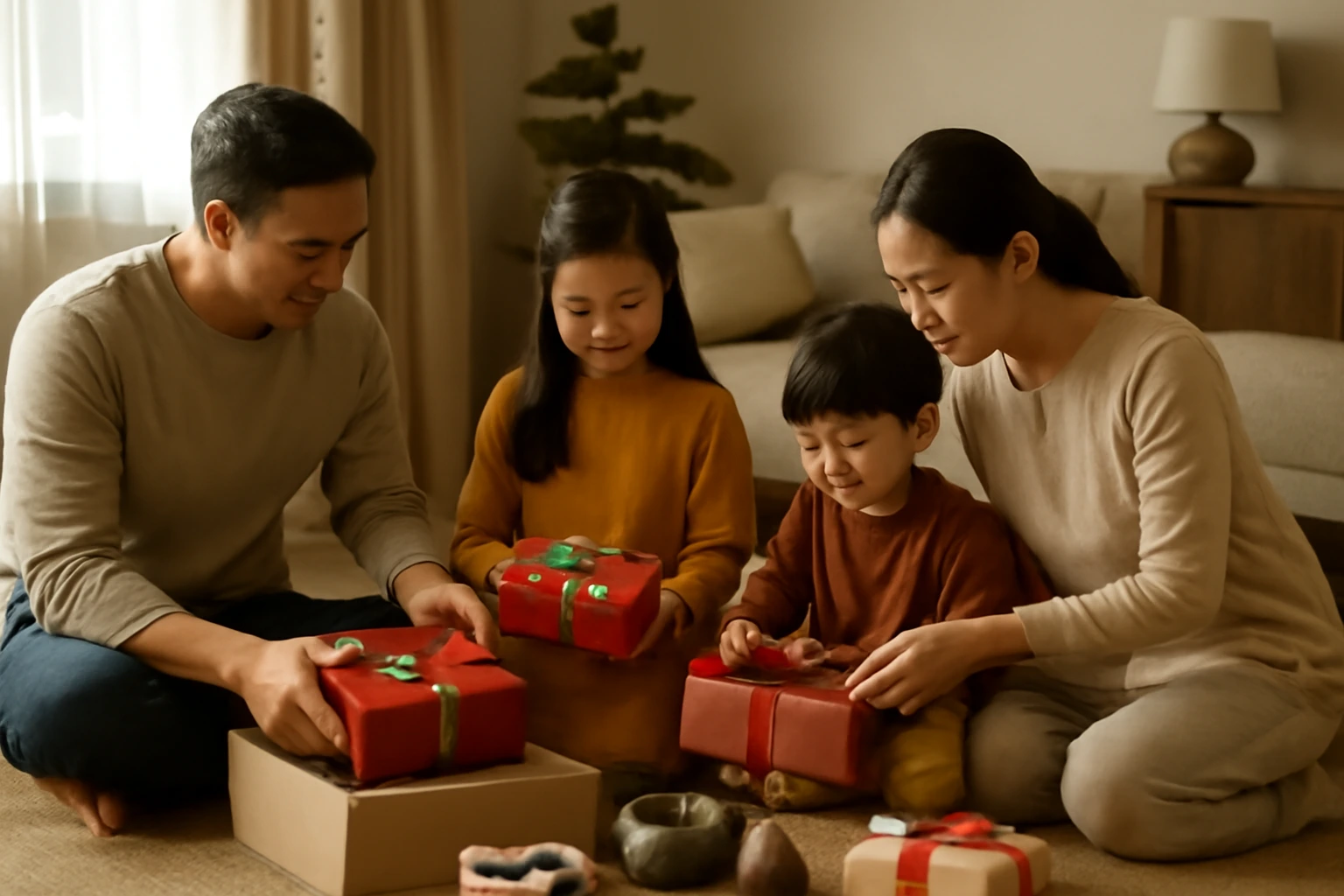 Quà Tết cho gia đình: khác quà công sở ở chỗ nào