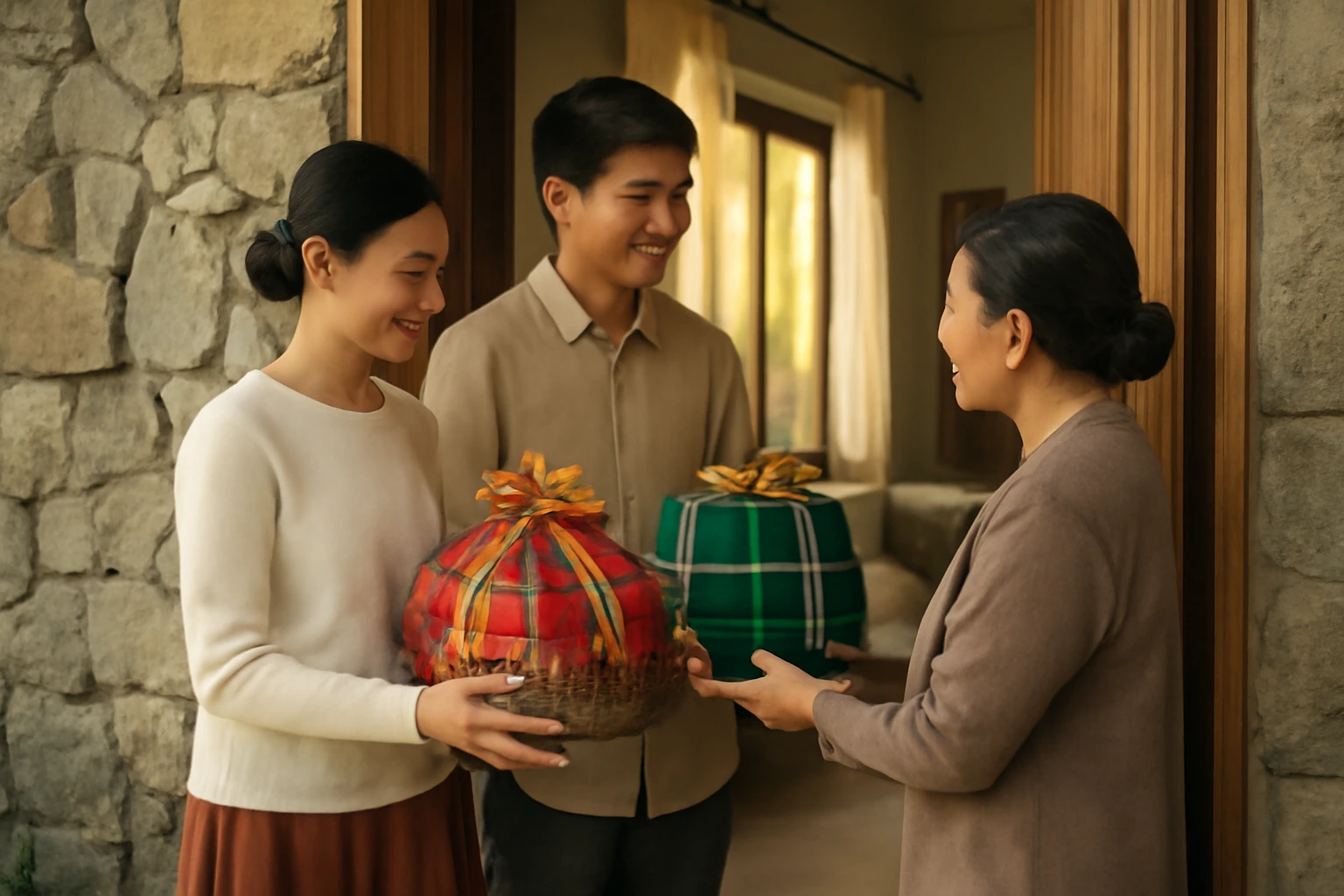 Quà Tết năm đầu làm dâu làm rể