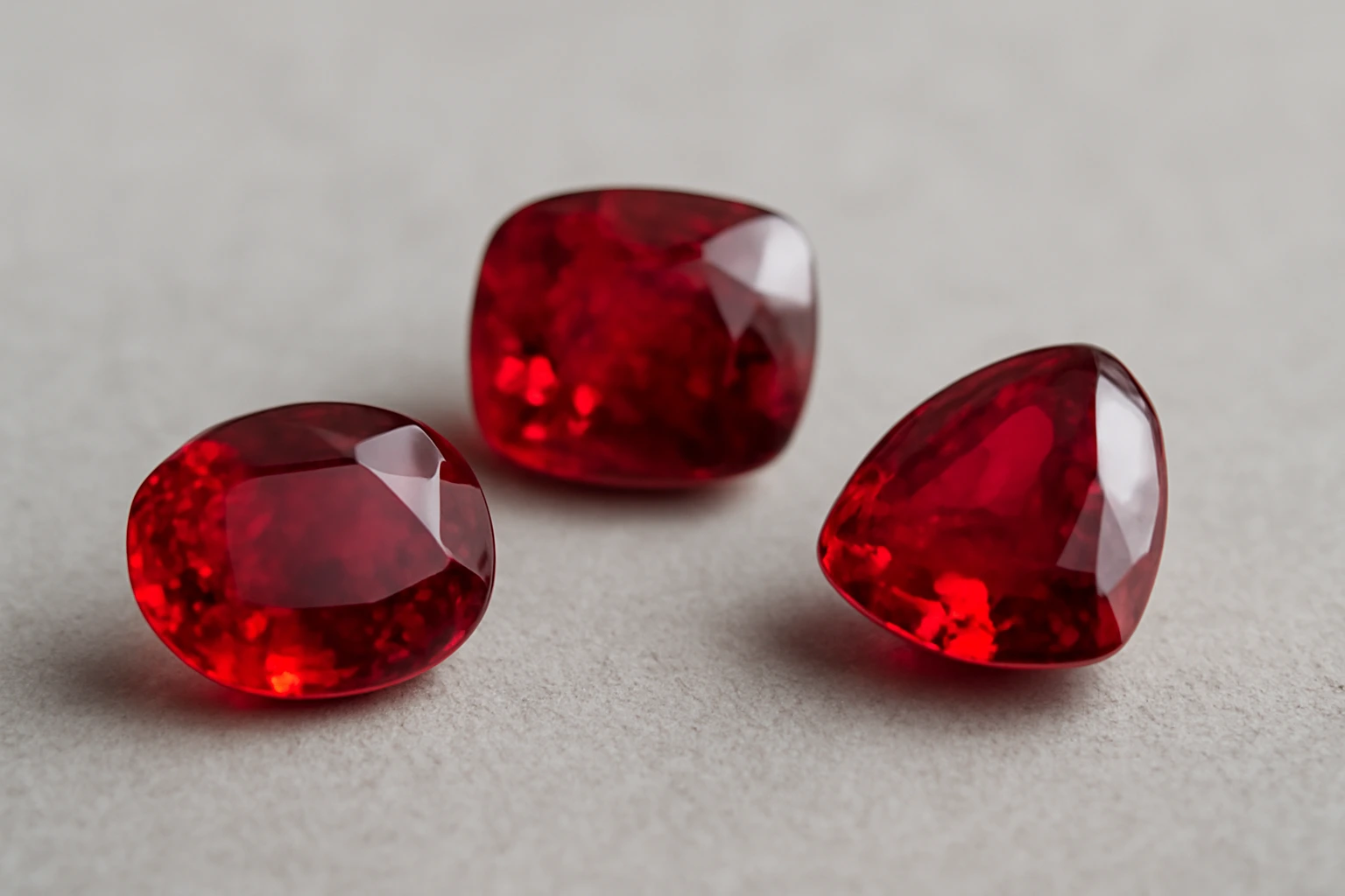 Ruby, garnet, spinel: ba loại đá đỏ hay bị lẫn