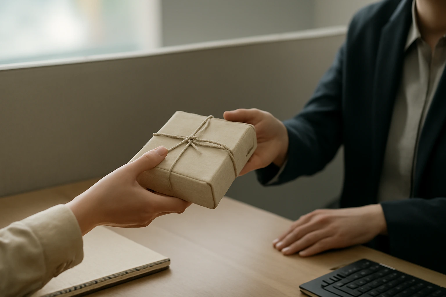 Tặng người cùng cấp: chuyện tưởng dễ mà hay lúng túng