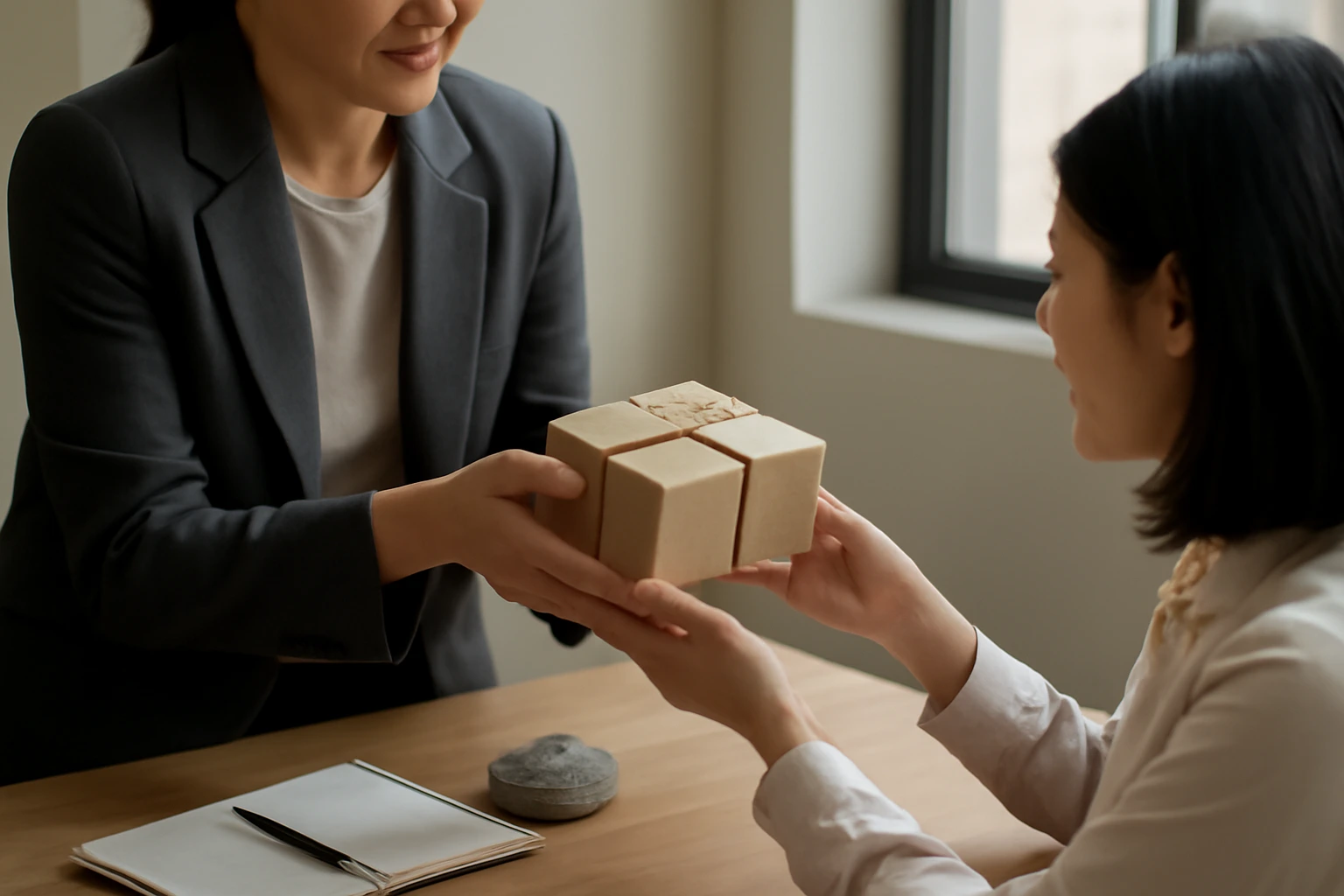 Tặng người trẻ hơn và cấp dưới: khác ở chỗ nào