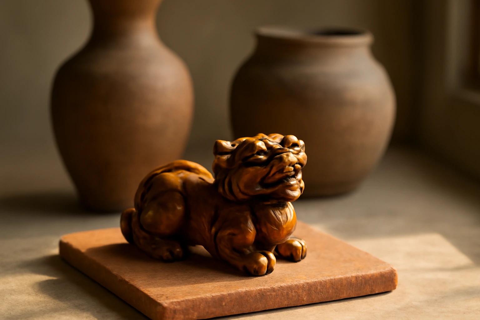 Tỳ hưu cho người mệnh Thổ: vàng, nâu, đỏ ấm — chọn món vững chãi, bền lâu