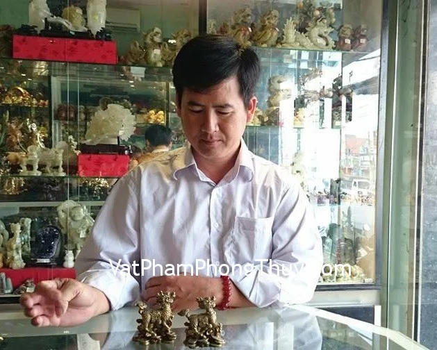 Anh Toàn - khách mua cặp kỳ lân đồng D104