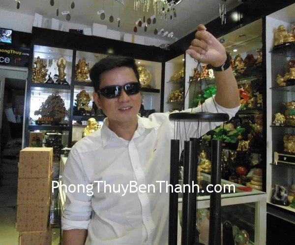 Anh Hoàng Đạo - khách hàng mua chuông gió 5 ống khủng C1263