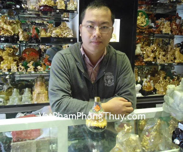 Anh Toàn - khách hàng mua hồ lô ngũ hành M065
