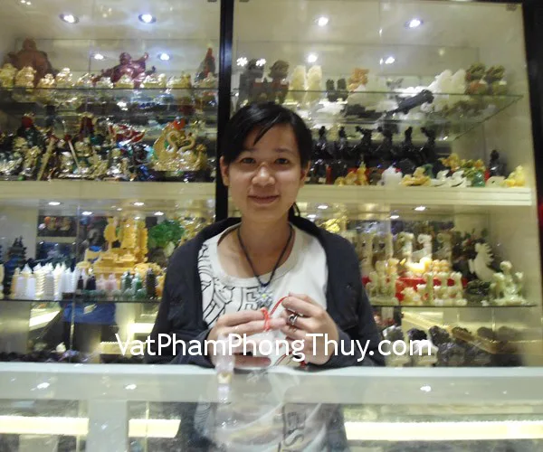 Chị Thanh Vy - Khách hàng mua Hồ ly thạch anh hồng S930