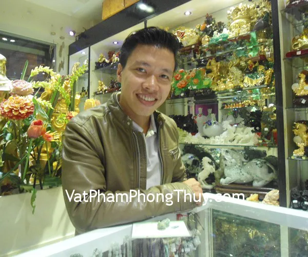 Anh Huy - khách hàng mua Tỳ hưu phỉ thúy S2005-8920