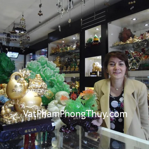 Chị Hà- Khách hàng mua Tỳ hưu ngọc Đông Linh S932