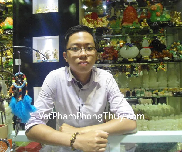 Anh Tùng - khách hàng mua vòng tỳ hưu mắt mèo S026