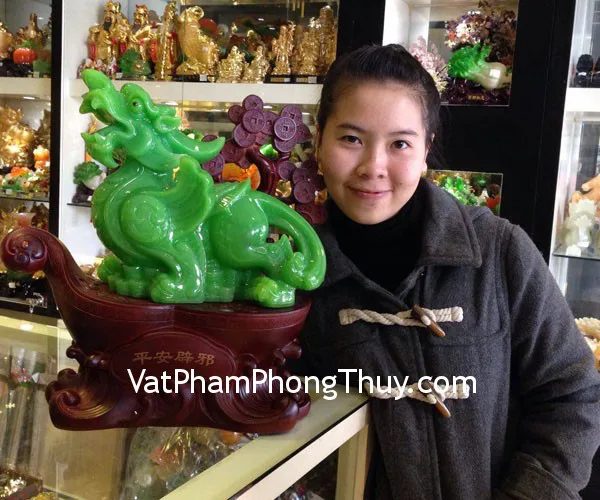 Chị Châu - khách hàng mua tỳ hưu xanh H133G