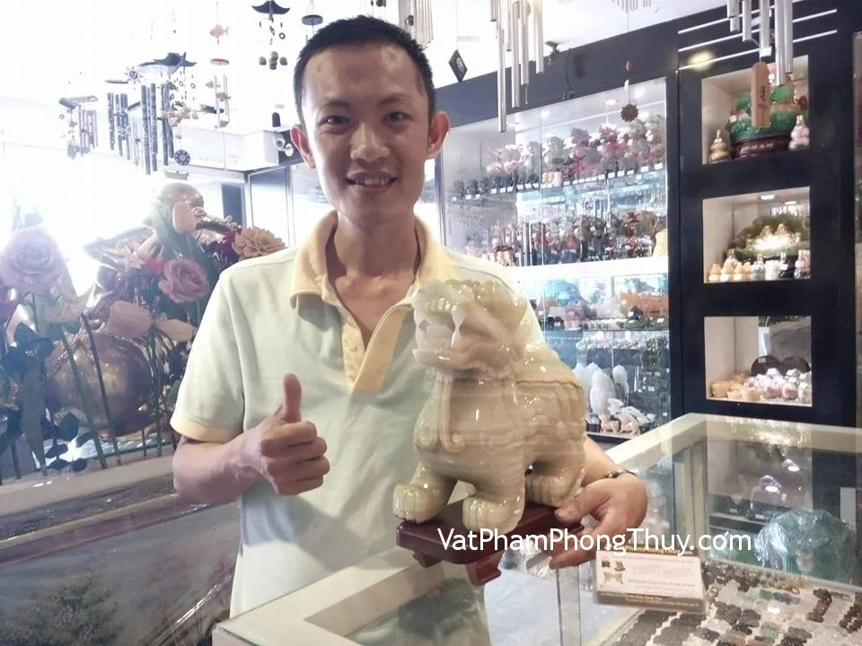 Anh Dũng - khách hàng mua Tỳ Hưu Bắc Kinh xanh BKX-L