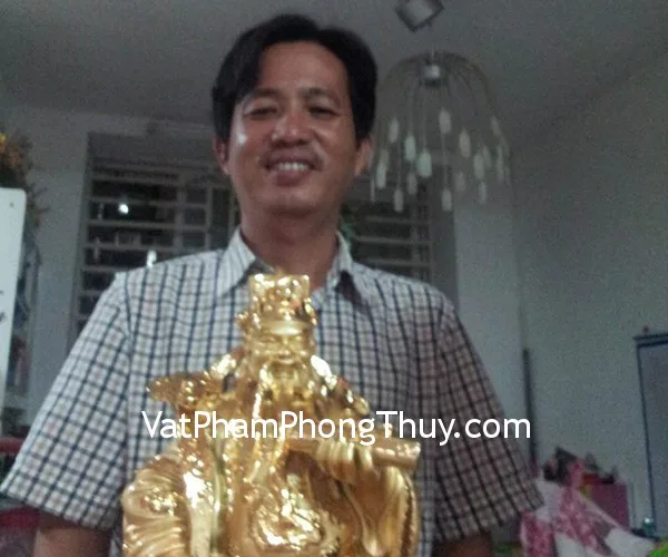 Anh An - khách hàng mua bộ tam đa Phúc Lộc Thọ H234G
