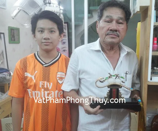 Chú Thơ- Khách hàng mua Gậy như ý Bạch ngọc K170M