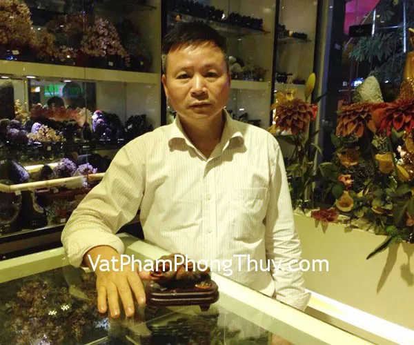 Chú Triều - khách hàng mua thiềm thừ ngọc hoàng long tam thể