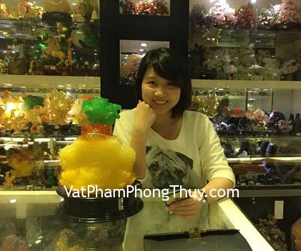 Chị Phương - khách hàng mua thiềm thừ cõng cải G160A