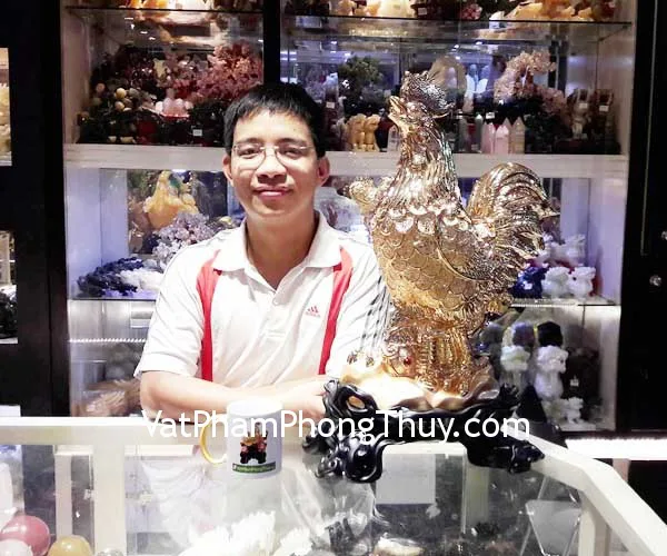 Anh Nhân - khách hàng mua Gà vàng đại cát đại lợi G032A