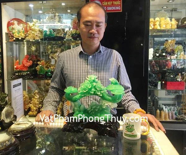Anh Kỳ- Khách hàng mua Gậy như ý hoa mẫu đơn G117A