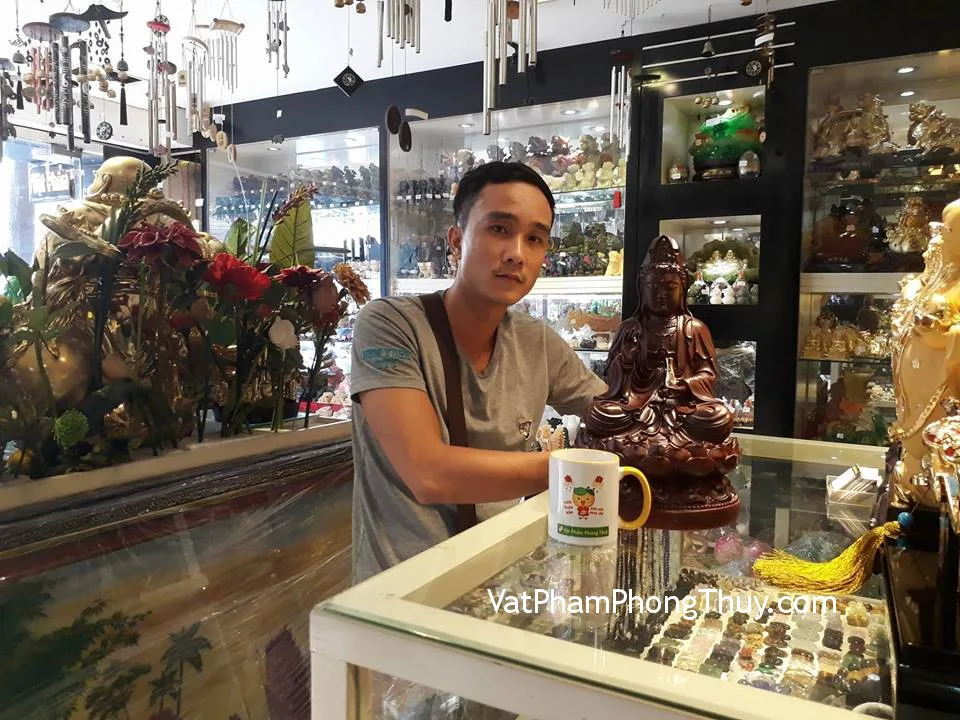 Anh Linh - khách hàng mua tượng Phật Quan Âm A132