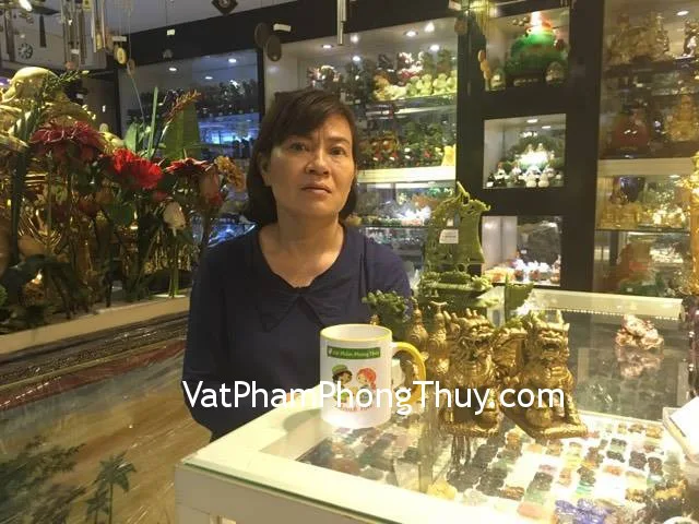 Chị Huệ - khách hàng mua thiềm thừ D213, hồ lô D245, gà đồng D202, gà đồng D201, kỳ lân D220, tiền mai hoa CC1139, tiền xu CC2008