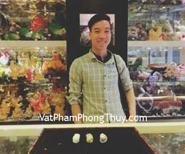 Anh Dương - khách hàng mua tỳ hưu ngọc Phỉ thúy S2002