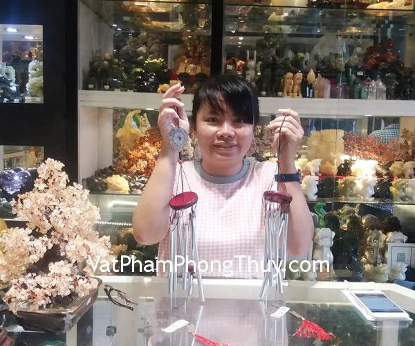 Chị Ngân - khách hàng mua chuông gió CG1251, chuông gió CG1238