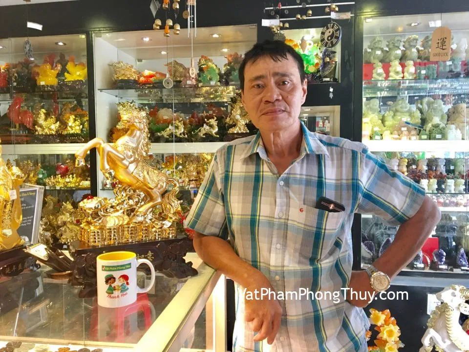 Anh Hưng - khách hàng mua tượng ngựa vàng trên như ý G101A