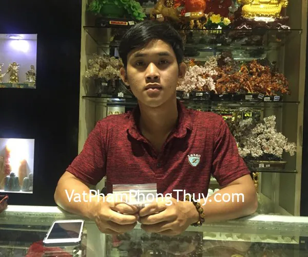 Anh Luân-khách hàng mua mặt tỳ hưu mắt mèo vảy rồng S931, chuỗi mắt mèo Phúc Lộc Thọ 14 li S6430 và chuỗi hạt lựu S6382-S3-1139