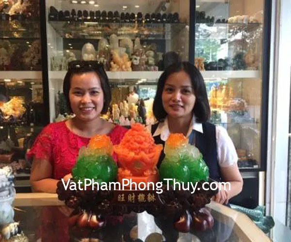 Chị Hằng - khách hàng mua tỳ hưu chiêu tài K113M
