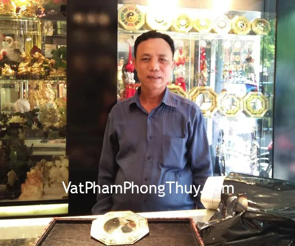 Chú Thông - Khách hàng mua Bát quái đồng lồi lớn D227
