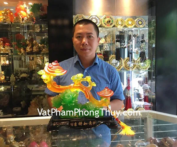 Anh Thịnh - Khách hàng mua Gậy như ý linh chi lưu ly C178A