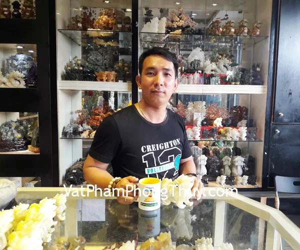 Anh Trung - khách hàng mua Tỳ hưu Bắc Kinh xanh BKX-M