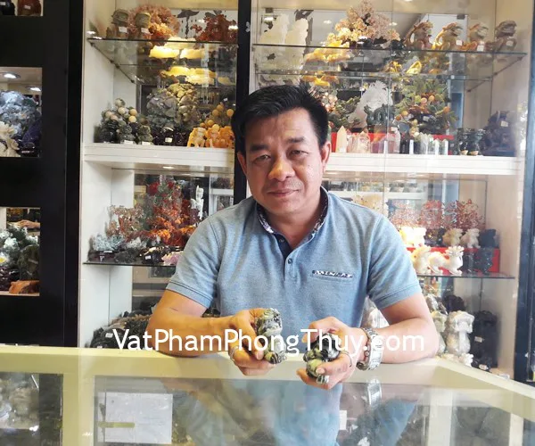 Anh Thạnh - khách hàng mua Tỳ hưu ngọc Phỉ thúy THT32